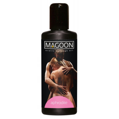 OLIO PER MASSAGGI EROTICI - APHRODITE - "MAGOON" SOLUBILE IN ACQUA - 100 ml